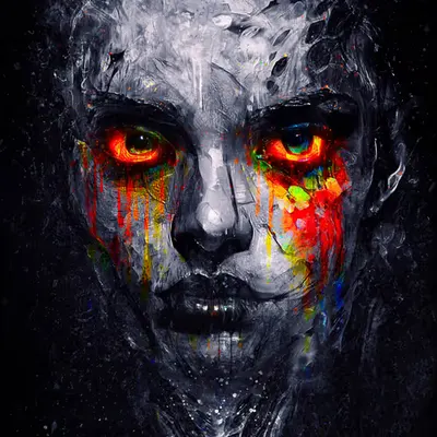 Darkened