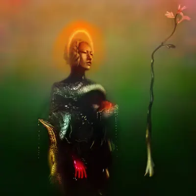 Untitled ( or A Reptilian Poem ) | From Darshan Serie