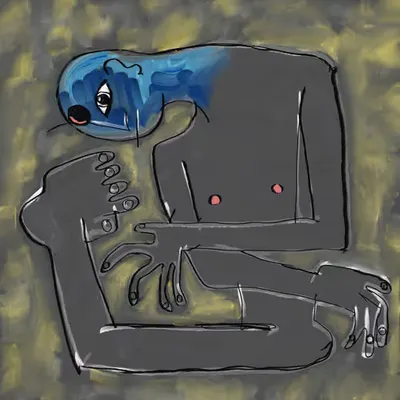 think until you're blue in the face