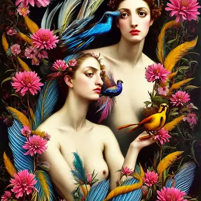 Femme Dans La Forêt