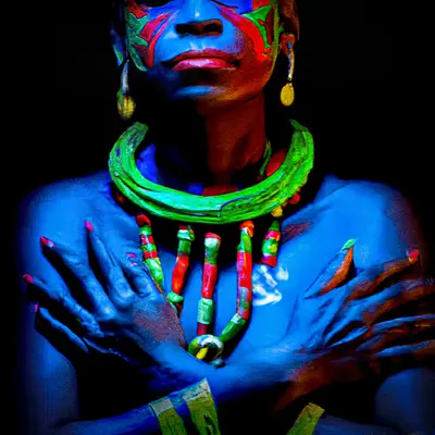 “Tribal Faces-01”