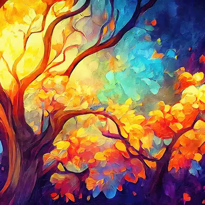 Colorful Forest