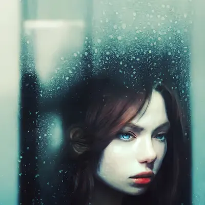 Carole Behind The Glass