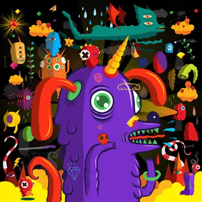 Woof Woof Purple