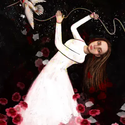 The fragrance of red flowers