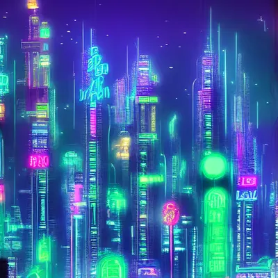 Night in the city