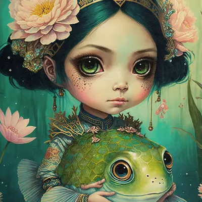 Lady Pufferfish