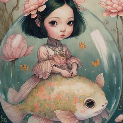 Lady Goldfish