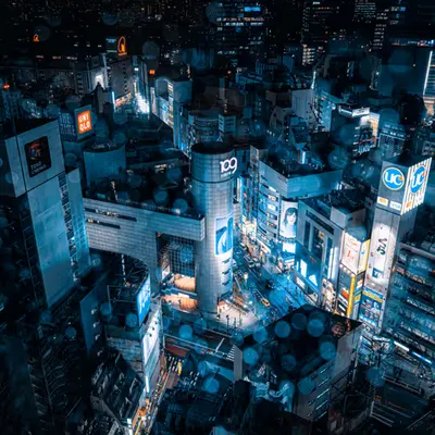 Shibuya after dark