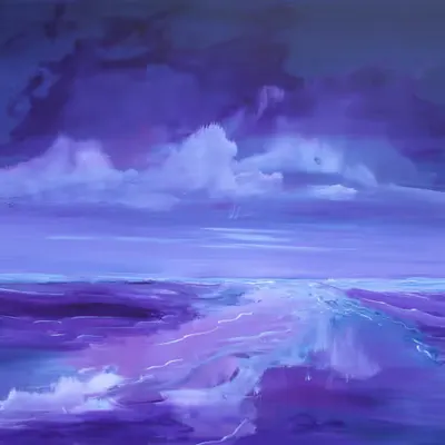 Violet sky