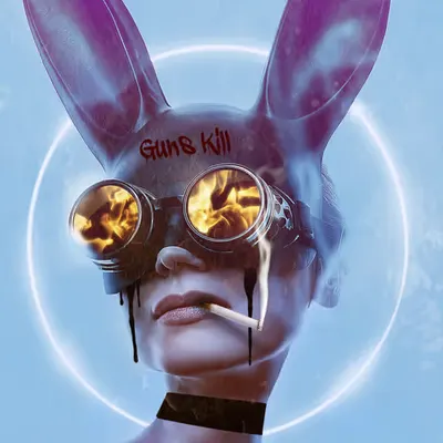 bun bun with a gun