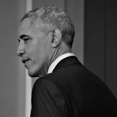 President Obama's side eye by Anna Wilding