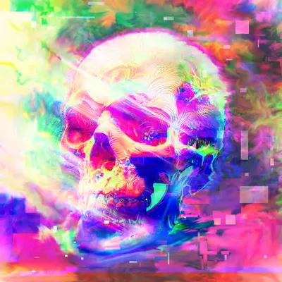 💀 Psychedelic Skull #1 🍄