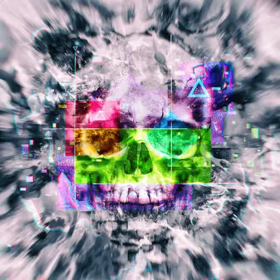 Dope Glitch Skull 💀