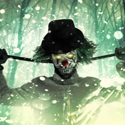 Snow clown