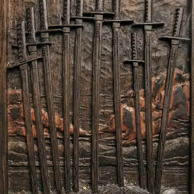 10 of Swords — Burnt Wood