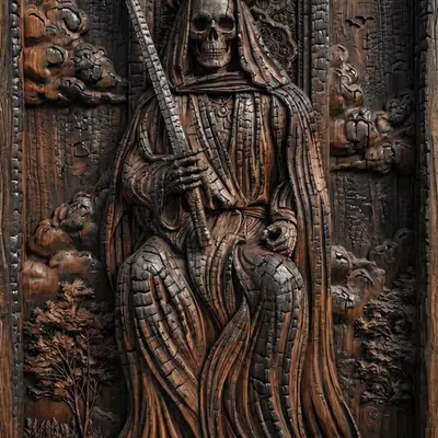 King of Swords — Burnt Wood