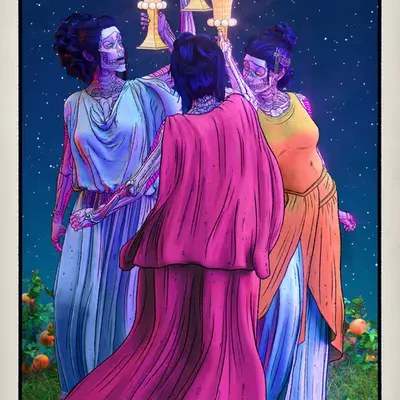 3 of Cups — Master