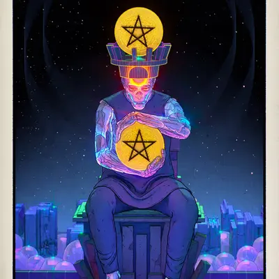 4 of Pentacles — Master