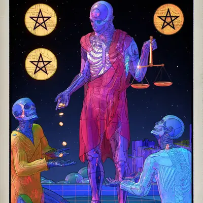 6 of Pentacles — Master