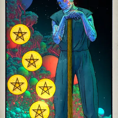 7 of Pentacles — Master