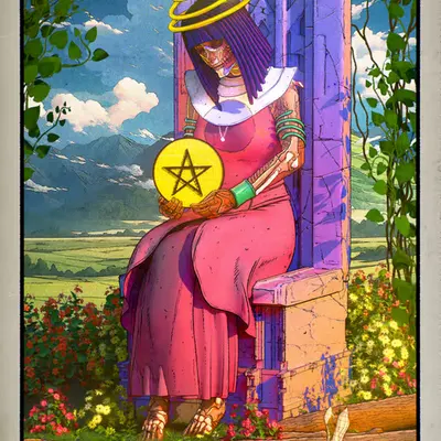 Queen of Pentacles — Master