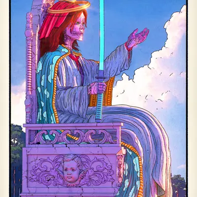 Queen of Swords — Master