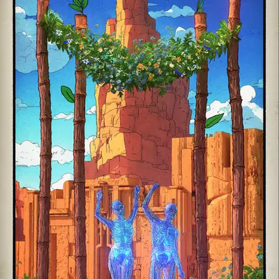 4 of Wands — Master