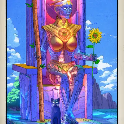 Queen of Wands — Master
