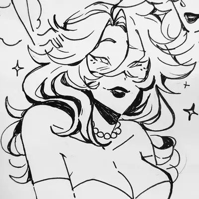 she was a showgirl