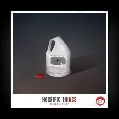 Empty bottle of bleach
