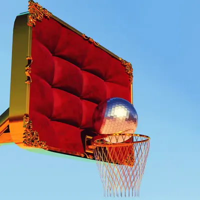 Shooting Hoops in the Hollywood Hills
