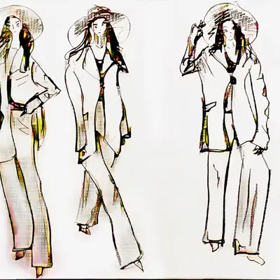 Moda GANstrakta Daily: The Weekend Slouch