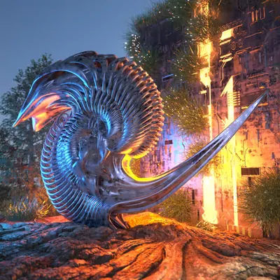 New primordial life form ready to live.
