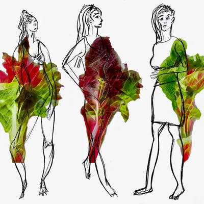 Moda GANstrakta: Three Gracias&Latenttuce Dressing