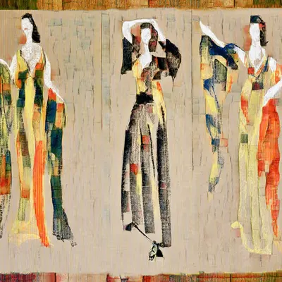 Moda GANstrakta: Glamour of The Early 20th Century