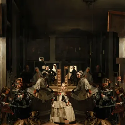 Las Meninas Corrupted
