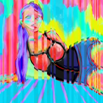 The Artist Detached: sliced self-portrait series