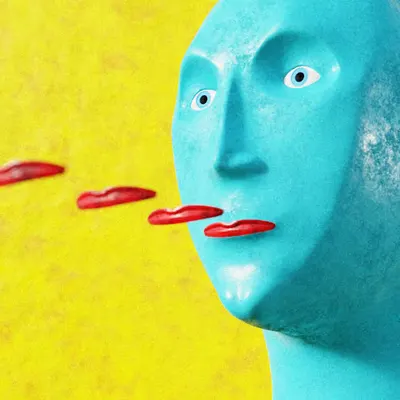 Portrait of Meme Man