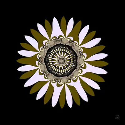 Warhol's Gregarious Earthen Flower