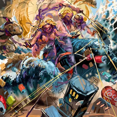 Poseidon Returns The Trash