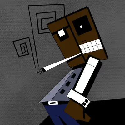 Smokin’ a square 
