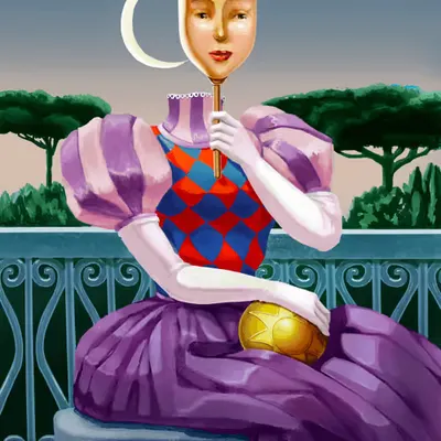Lady moon 