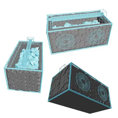 ETH CACHE // 3d Boomboxhead Num 2