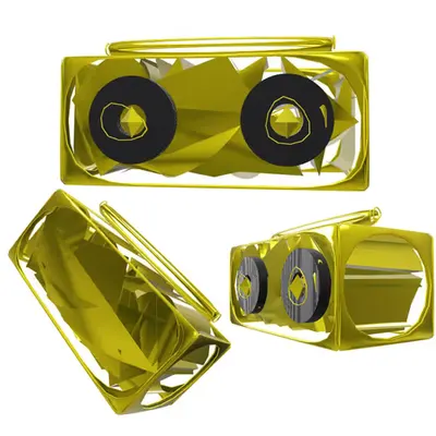 ArtBoxHead // 3d Boomboxhead #4