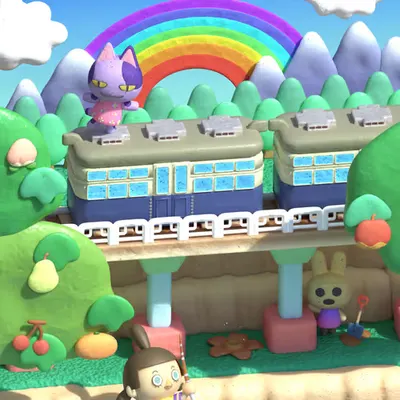 funny animal town