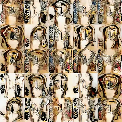 AI Iconography: The Latent Shelfies