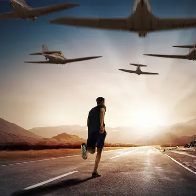 LATE FOR THE AIRDROP