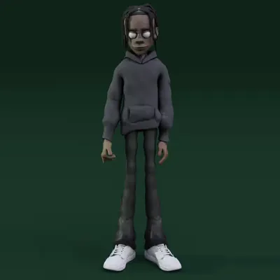 Travis X Gorilaz