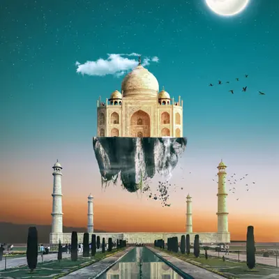Floating City - Agra _Taj Mahal